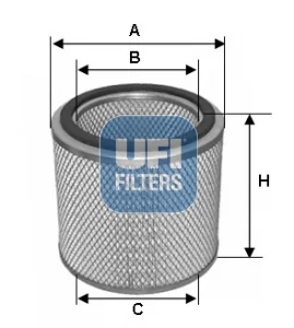 UFI Filters - 27.724.00 - Luftfilterelement