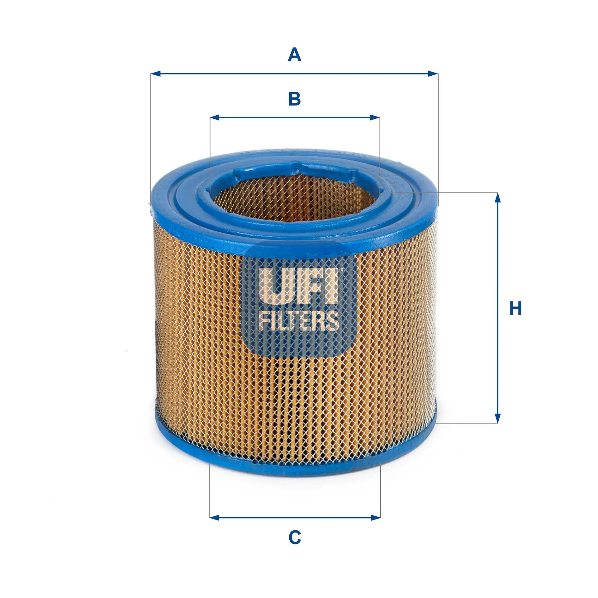 UFI Filters - 27.808.00 - Luftfilterelement