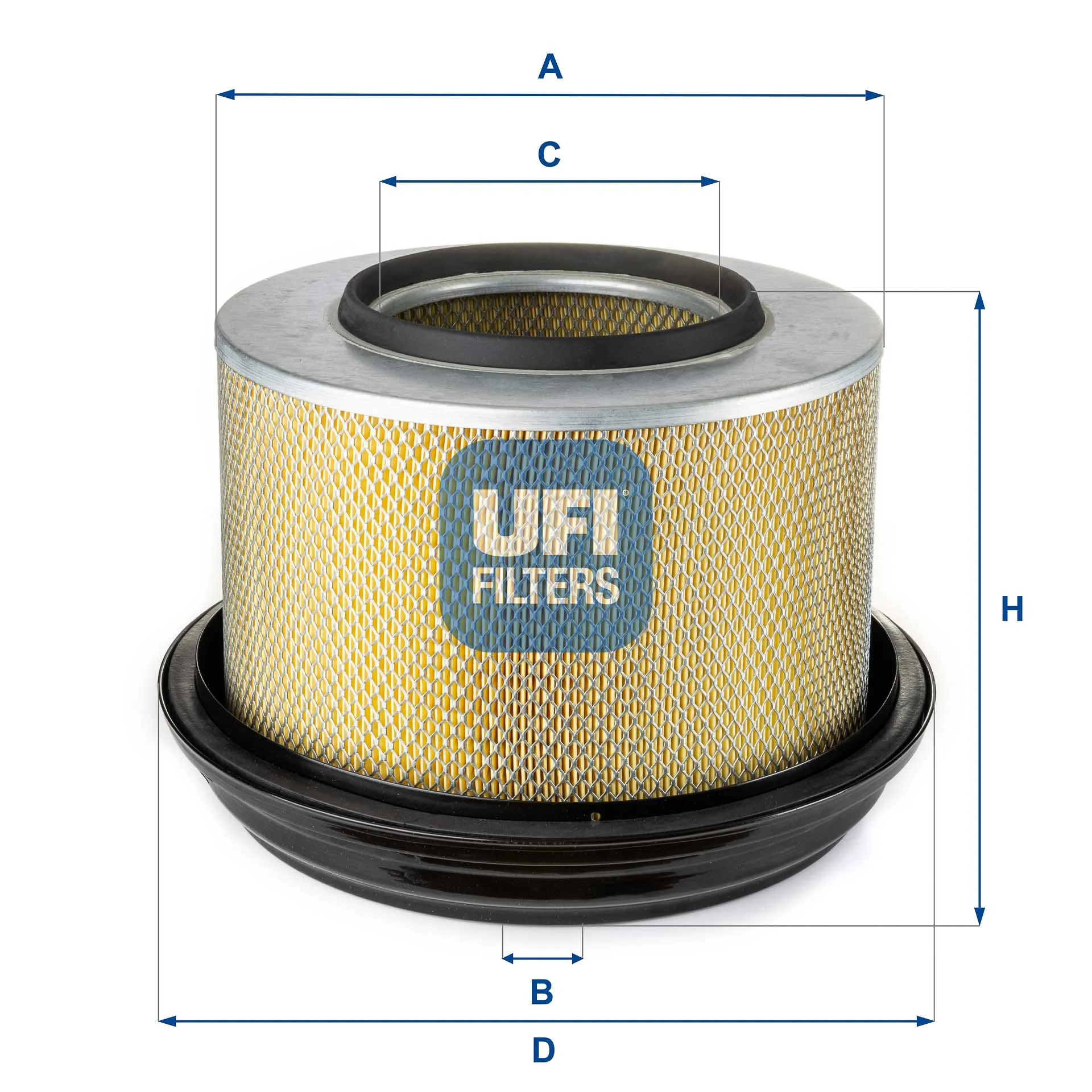 UFI Filters - 27.857.00 - Luftfilterelement