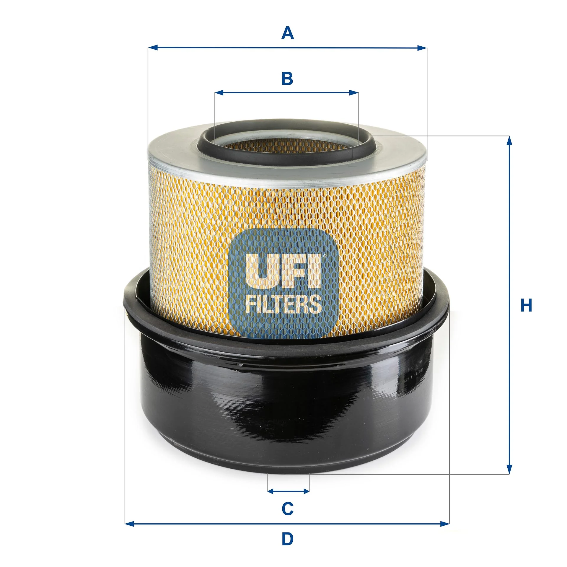 UFI Filters - 27.990.00 - Luftfilterelement