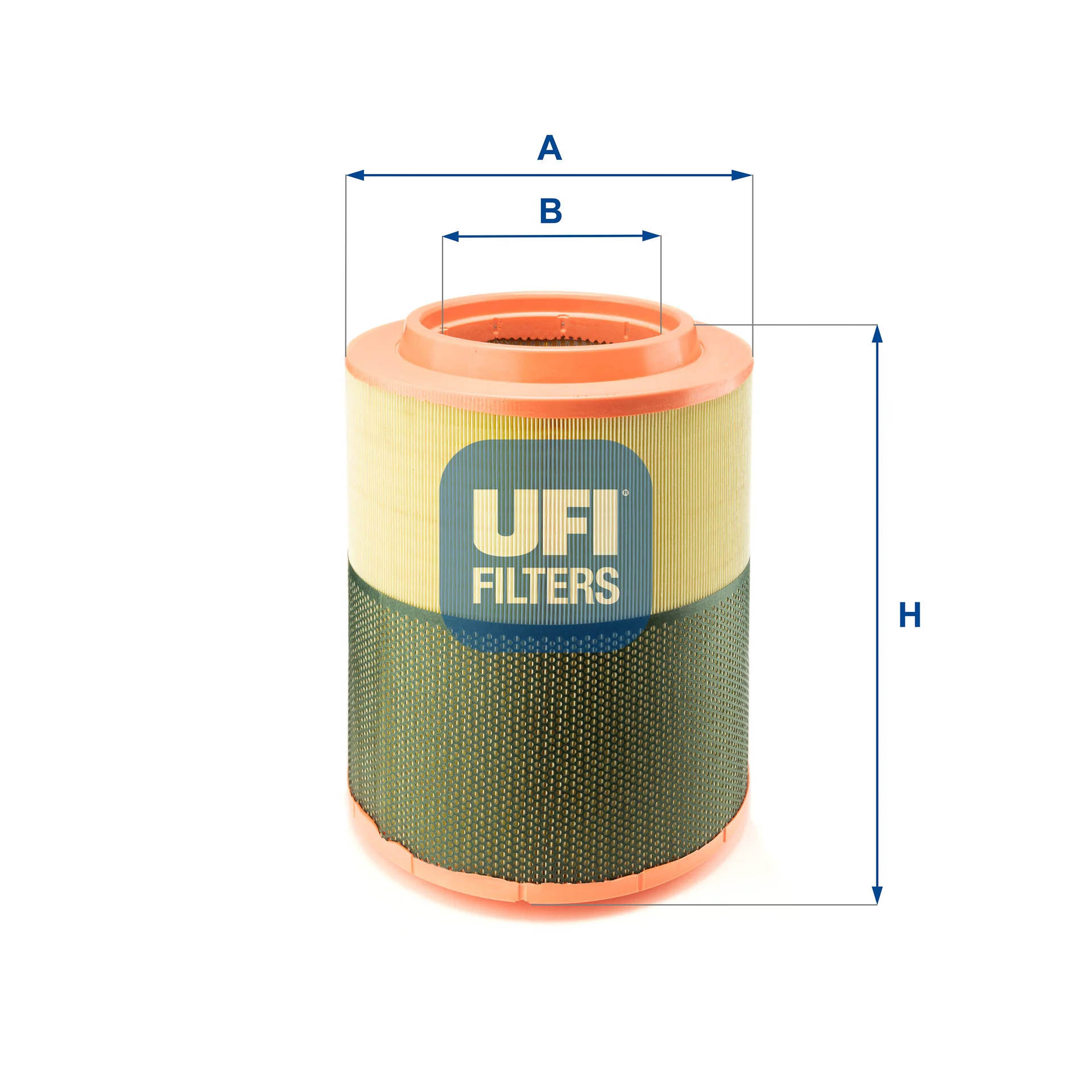 UFI Filters - 27.A03.00 - Luftfilterelement