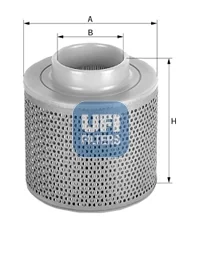 UFI Filters - 27.B34.00 - Luftfilter (Aufsteckfilter NW50)