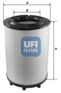 UFI Filters - 27.B36.00 - Luftfilterelement
