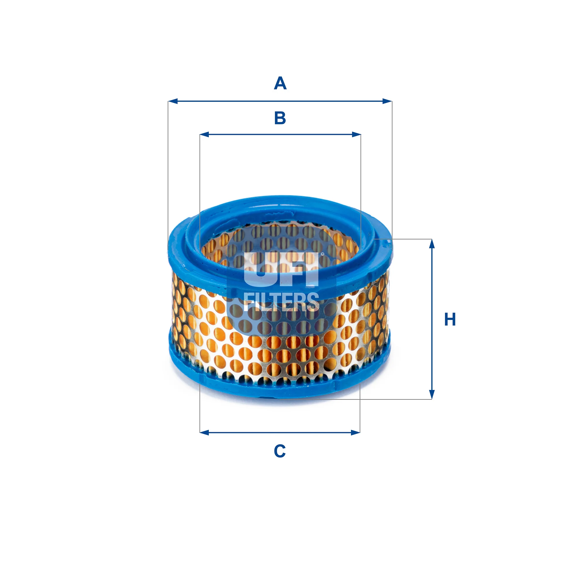 UFI Filters - 27.C51.00 - Luftfilterelement