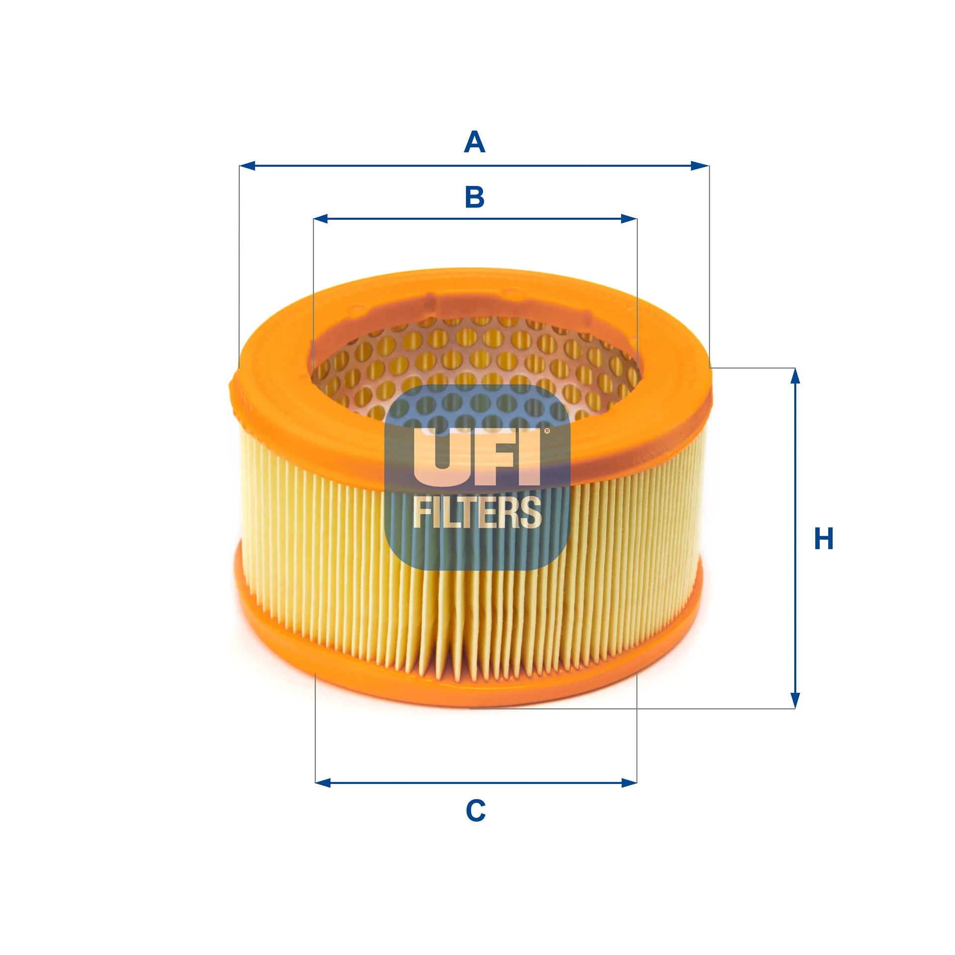 UFI Filters - 27.C87.00 - Luftfilterelement