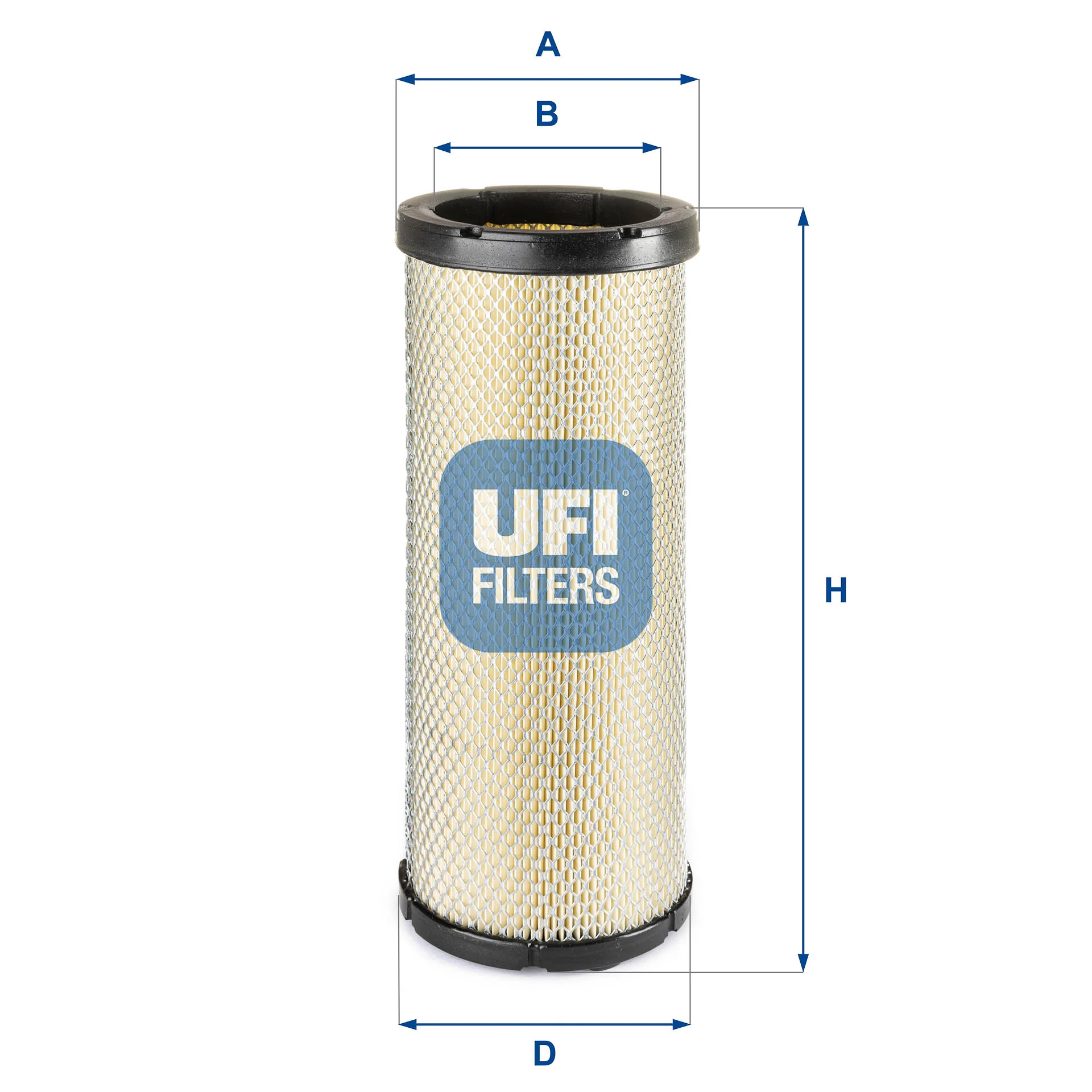UFI Filters - 27.D26.00 - Luftfilterelement