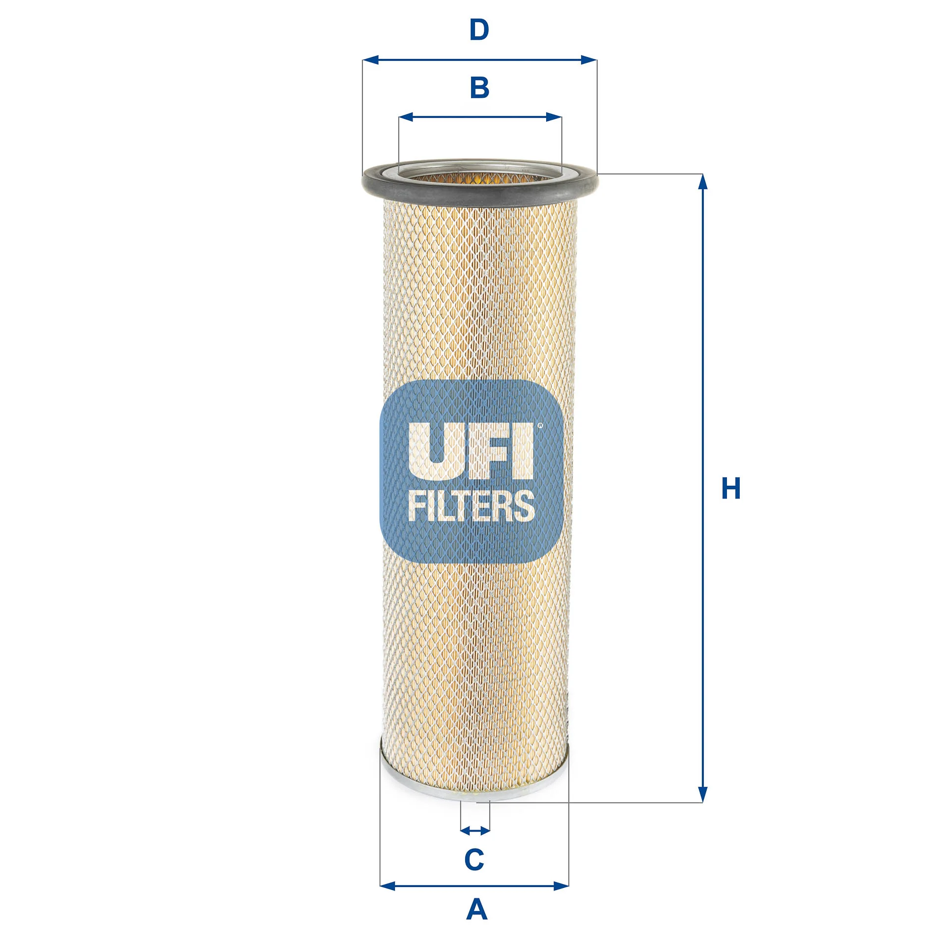 UFI Filters - 27.E24.00 - Luftfilterelement