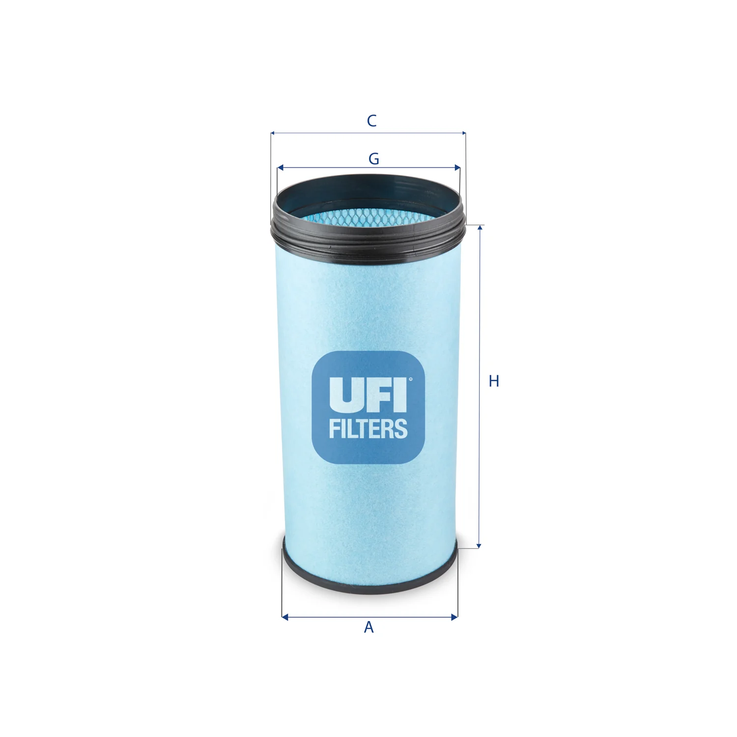 UFI Filters - 27.F19.00 - Luftfilterelement