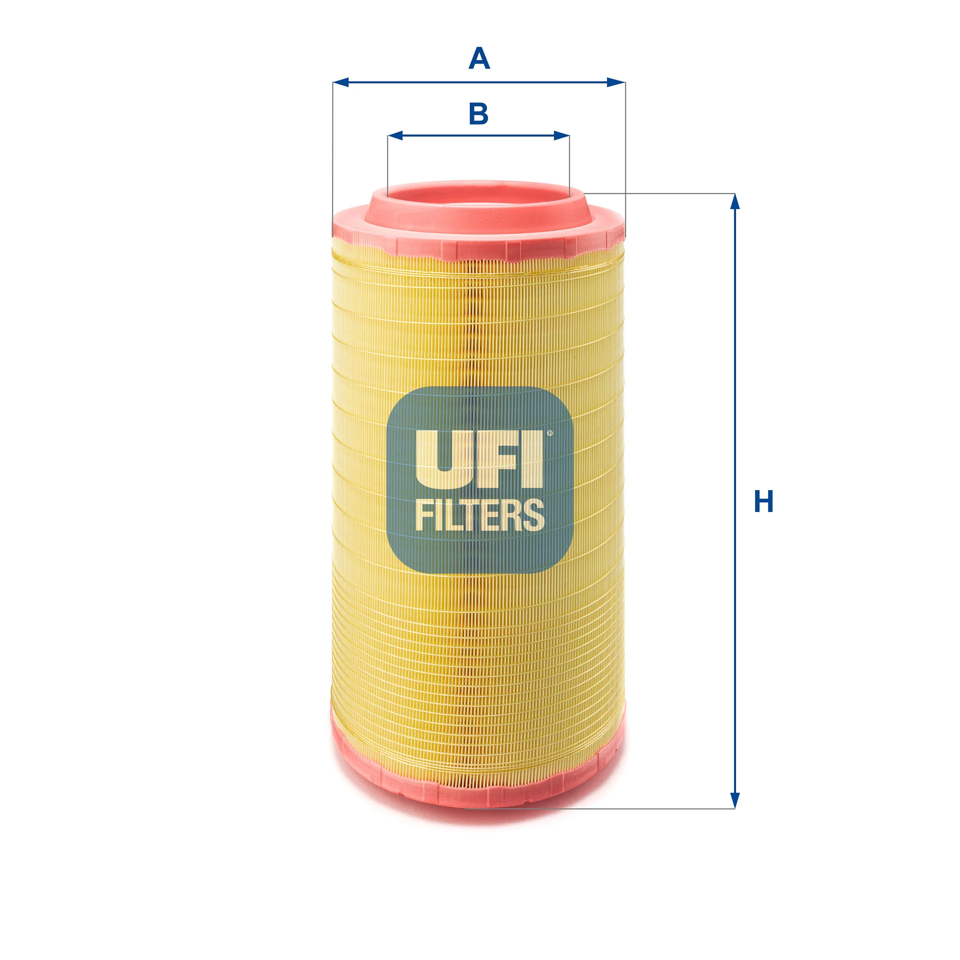 UFI Filters - 27.F25.00 - Luftfilterelement