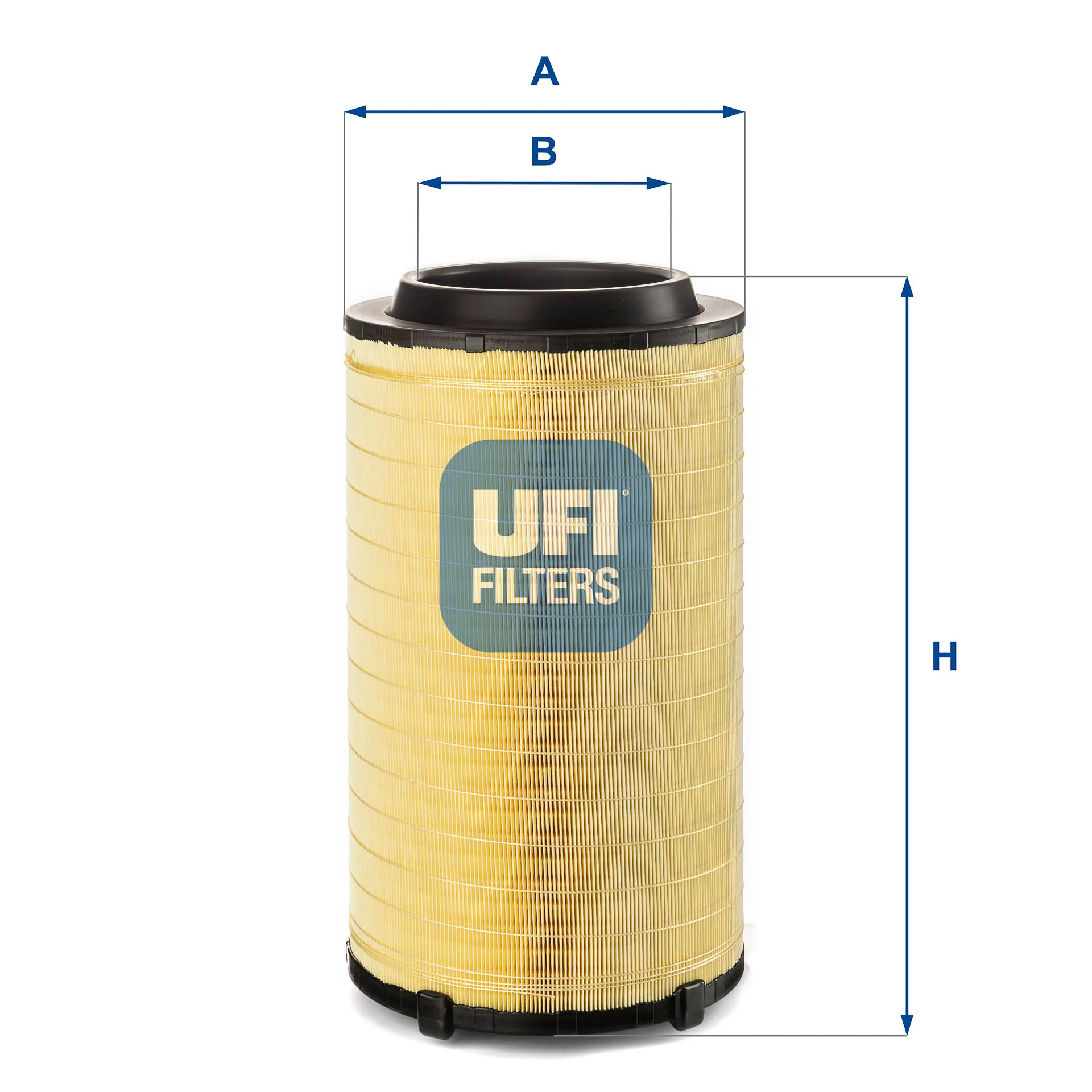 UFI Filters - 27.F27.00 - Luftfilterelement