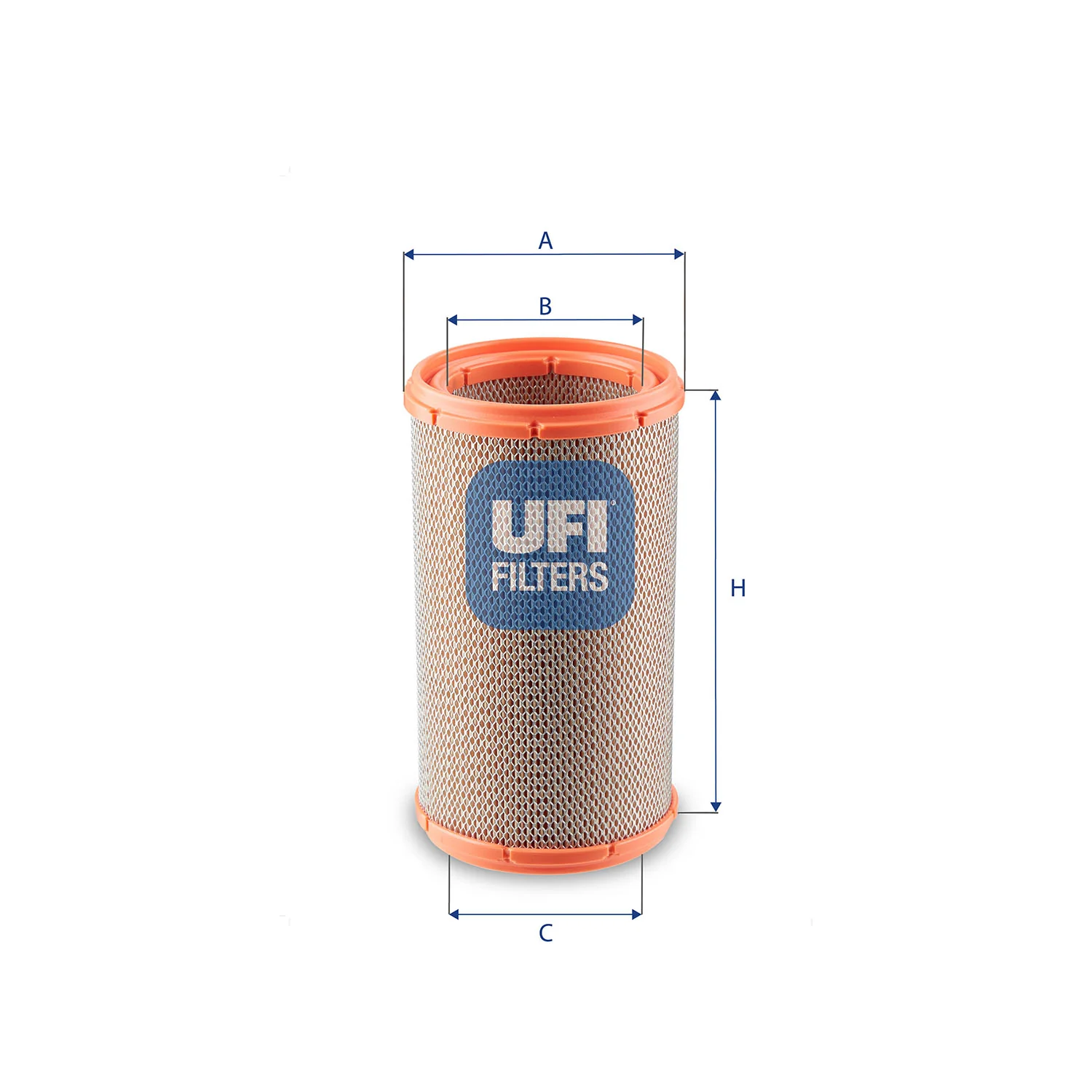 UFI Filters - 27.F51.00 - Luftfilterelement