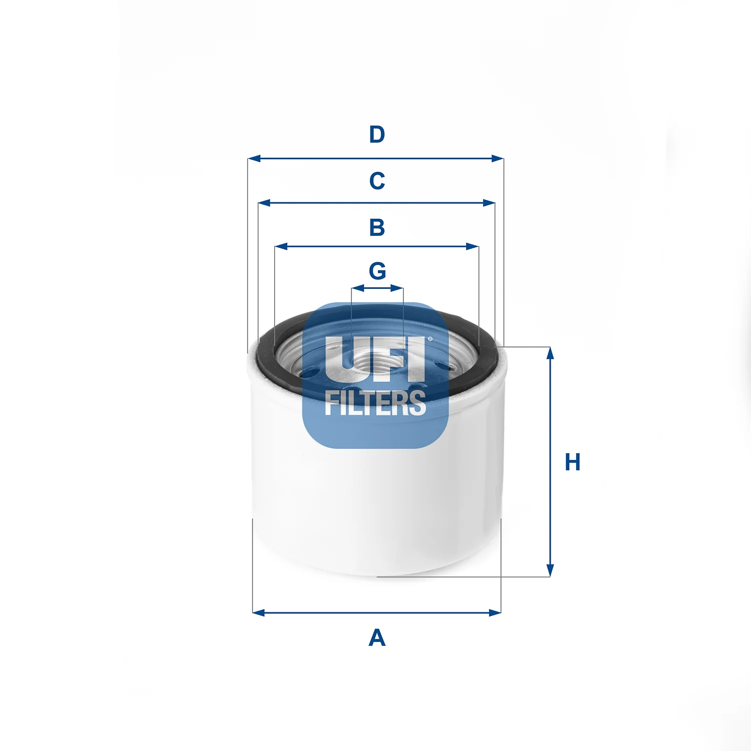 UFI Filters - 27.VGT.00 - Luftfilterelement