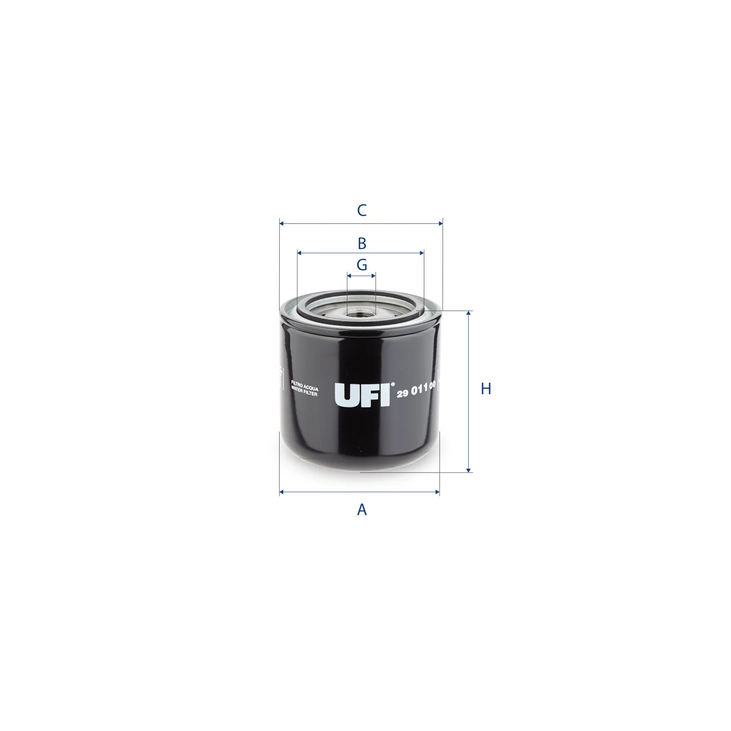 UFI Filters - 29.011.00 - Wechselfilter