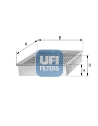 UFI Filters - 30.040.00 - Luftfilterelement