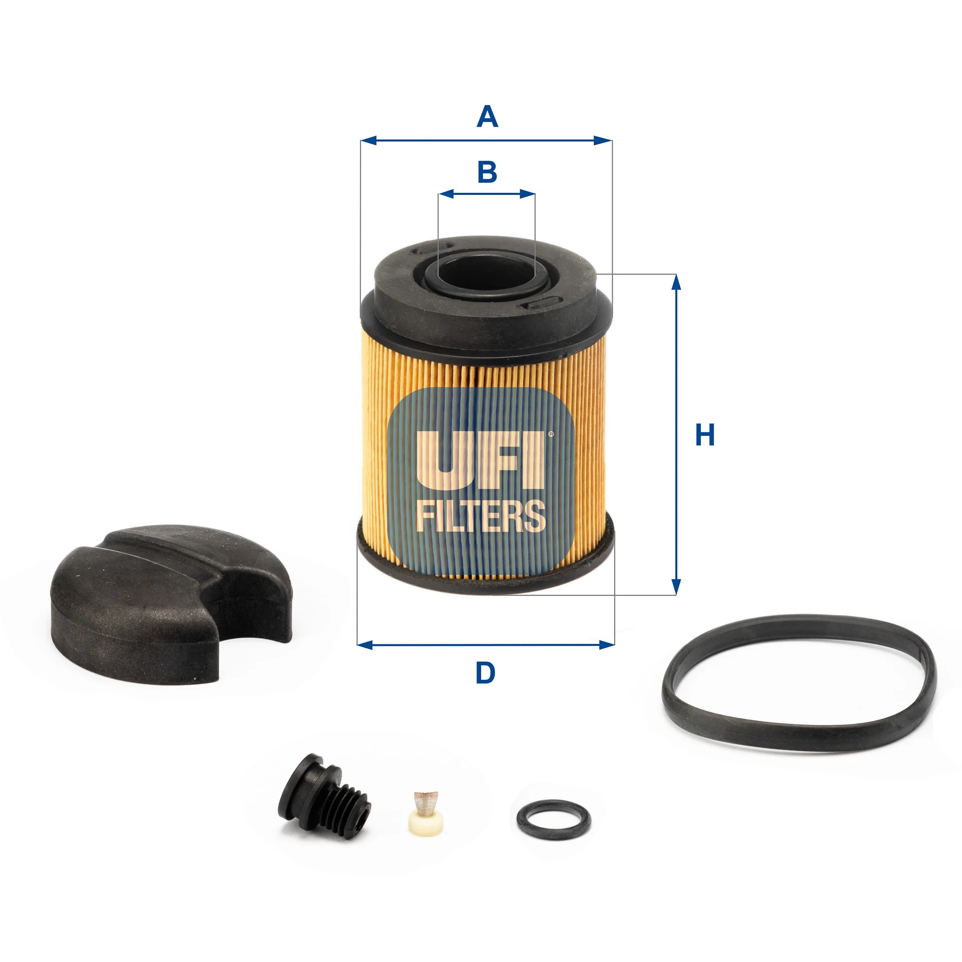 UFI Filters - 44.001.00 - Harnstofffilterelement