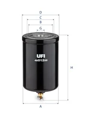 UFI Filters - 48.012.00 - Kraftstofffilter SpinOn