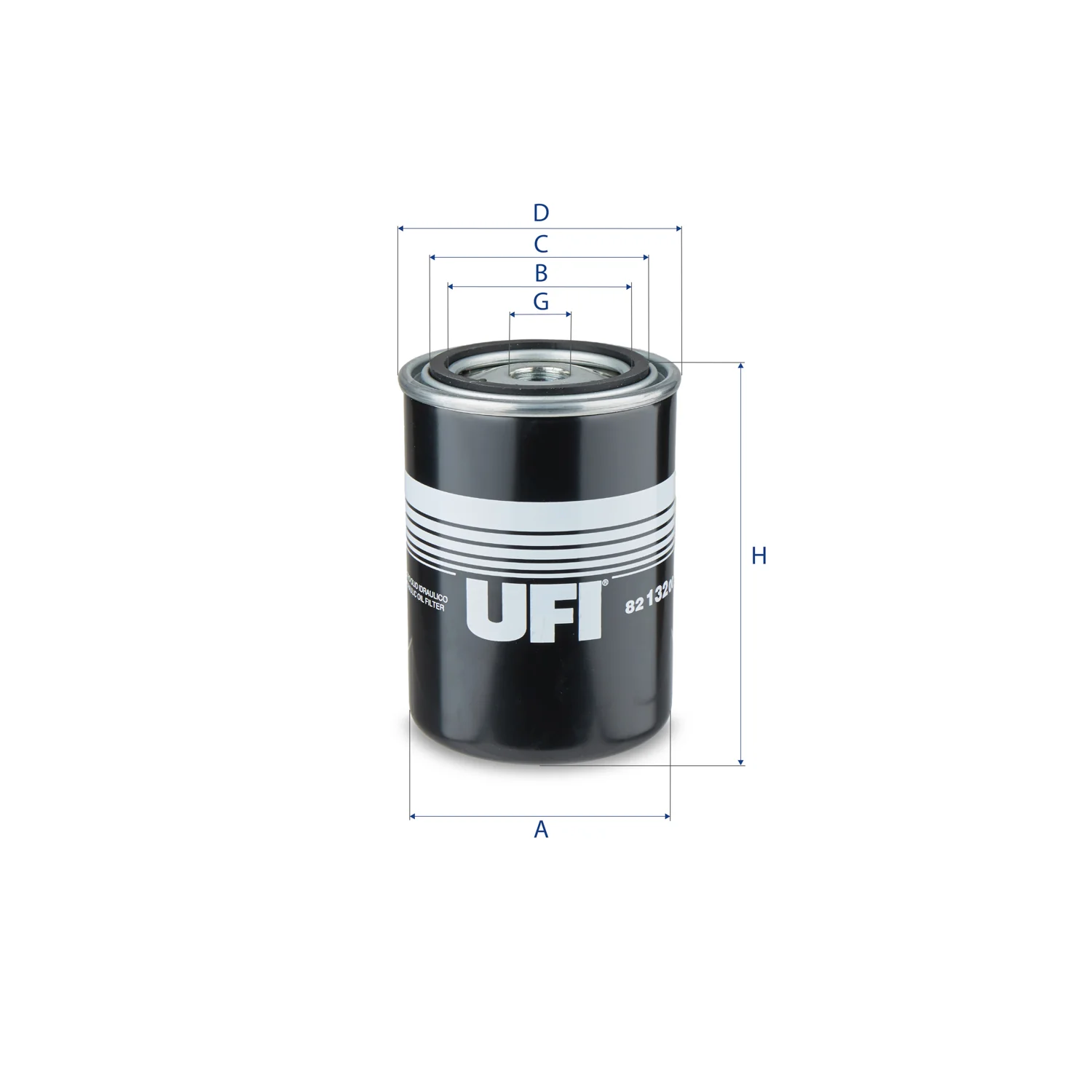 UFI Filters - 82.132.00 - Ölfilter SpinOn
