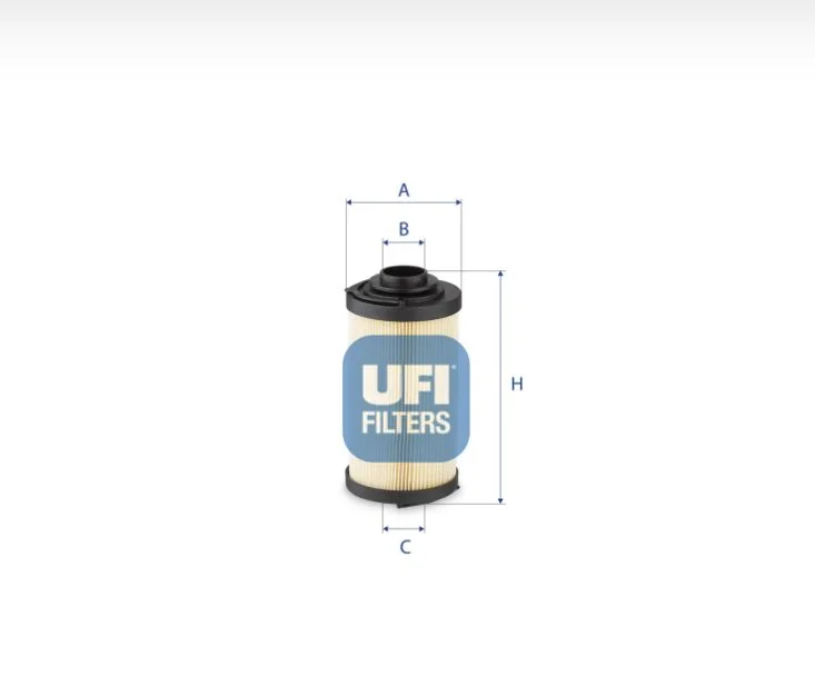 UFI Filters - 83.046.00 - Hydraulikfilterelement