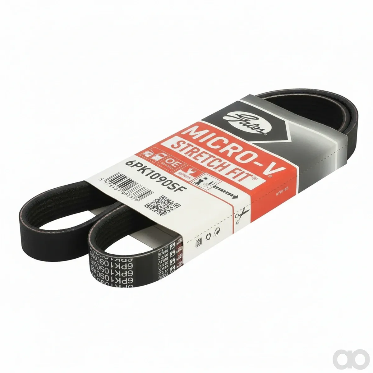 Gates - GAT6PK1090SF - Mehrrippenriemen 6PK x 1090 Lp