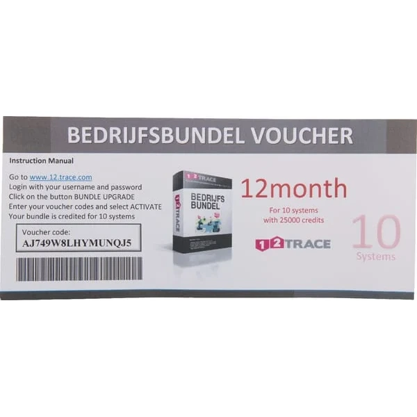 12trace - BAS12BB10 - Firmenpaket 10 Einheiten