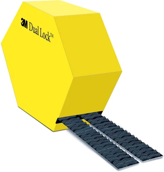 3M - 7000070523 - Wiederverschliessbares Klettband, Dual Lock™ SJ-354D, 25mmx5m, Schwarz, 3M