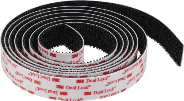 3M - 7100123340 - Wiederverschliessbarer Klettverschlussband, Dual Lock™ SJ356B Klar 2,5mx25mm 3M