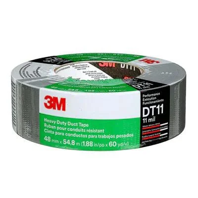 3M - 7100158346 - Hochleistungs-Klebeband DT11 Silber 48mm x 54,8m