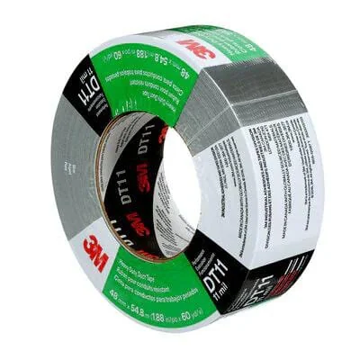 3M - 7100158377 - Schwerlast-Klebeband DT11 Schwarz 48mm x 54,8m