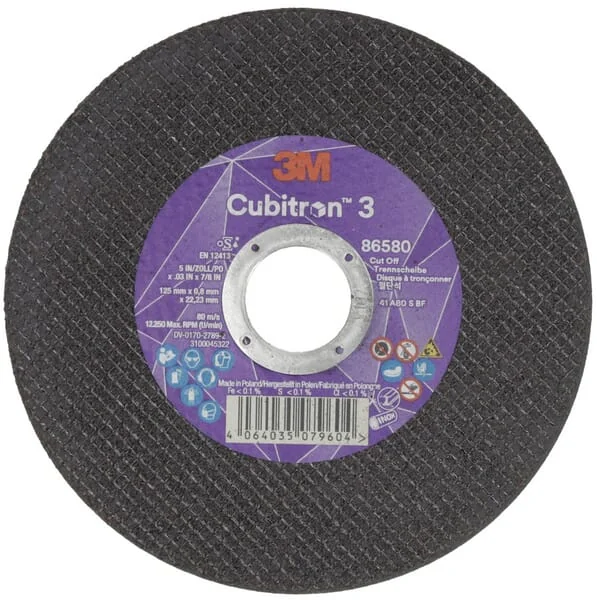 3M - 86580 - Cubitron 3 125x0,8mm Trennscheibe