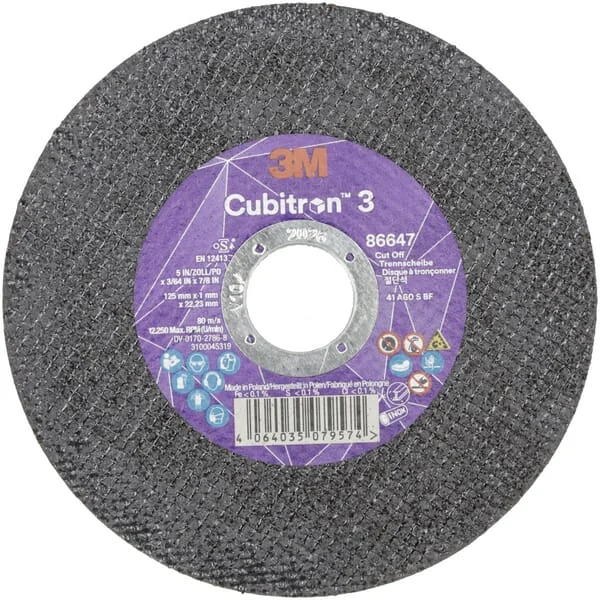 3M - 86647 - Trennscheibe Cubitron 3 125x1,0mm