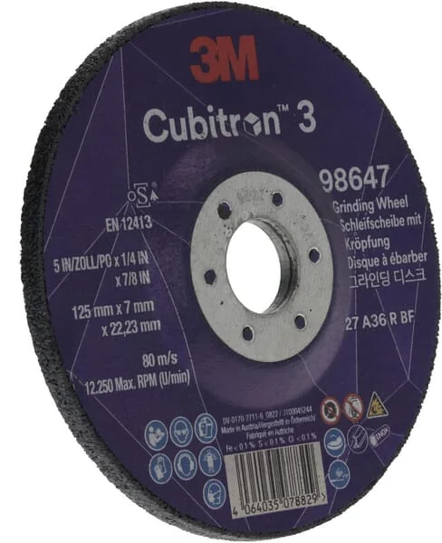 3M - 98647 - Entgratungsscheibe Cubitron 3 125mm