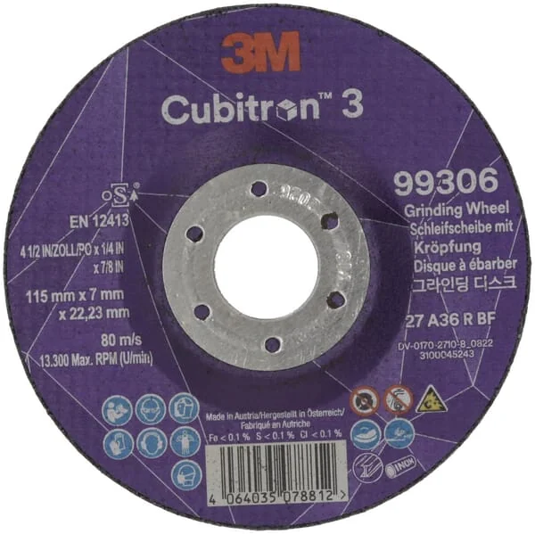 3M - 99306 - Entgratungsscheibe Cubitron 3 115mm