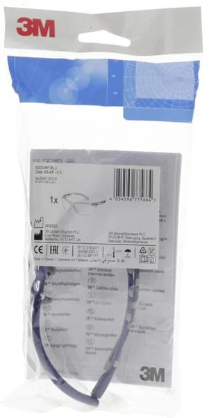 3M - S2025AFBLU - Sicherheitsbrille Solus 2000 +2.5