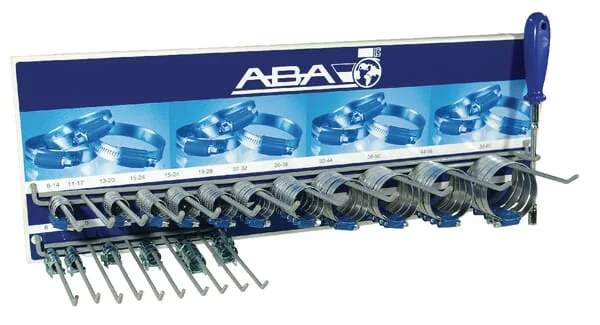 Aba - SMS244C - Schlauchschellen-Sortiment