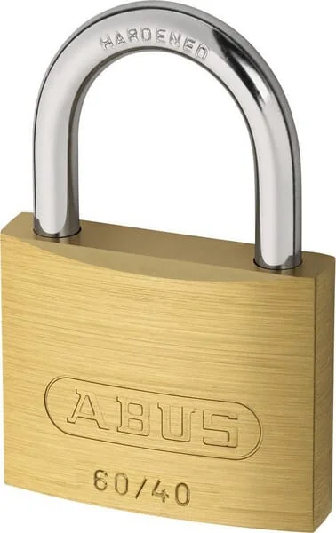 Abus - 6040ABUS - Messing-Vorhängeschloss Typ 60 40mm Abus