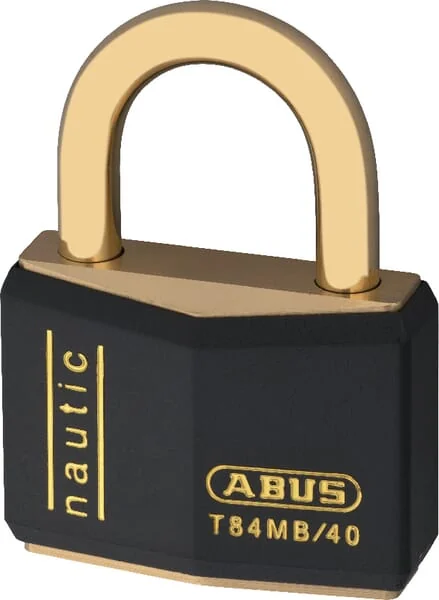 Abus - T84MB40KA8401 - Schloss Gleiche Schluessel Schwarz T84MB