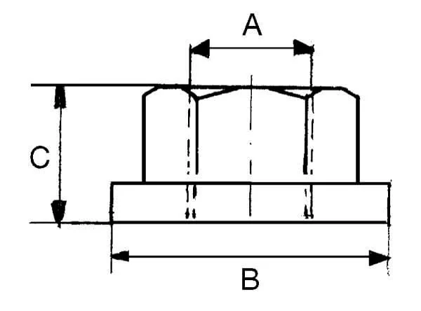 ADR - 57322B1 - Mutter M22x1.5