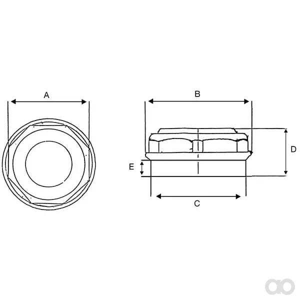 ADR - 912T100 - Radkappe