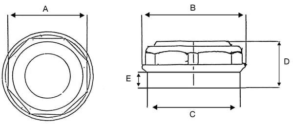 ADR - 912T72 - Endkappe