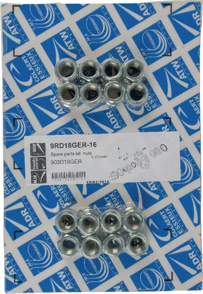 ADR - 9RD18GER16 - Radmutternsatz M18x1,5 Konisch 16 Stueck