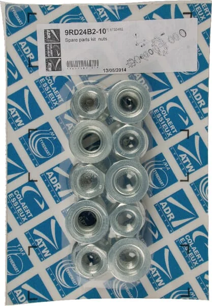 ADR - 9RD24B210 - Radmutternsatz M24x1.50 Stahl ADR