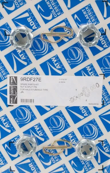 ADR - 9RDF27E - Achsmutternsatz 27x1.5