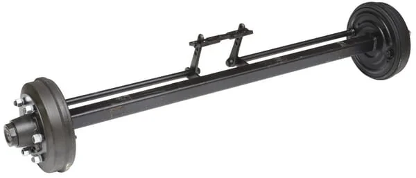 ADR - A6064030M1600E - Achse Gebremst Mit Grauguss-Trommel