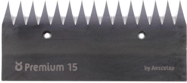 Aesculap - VV18956 - Schurblaetter-Set Rind/Pferd 31/15 Zaehne