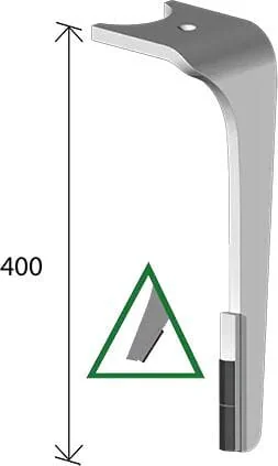 Agricarb - DHA2774OD - Kreiseleggezinken Rechts, Hartmetall