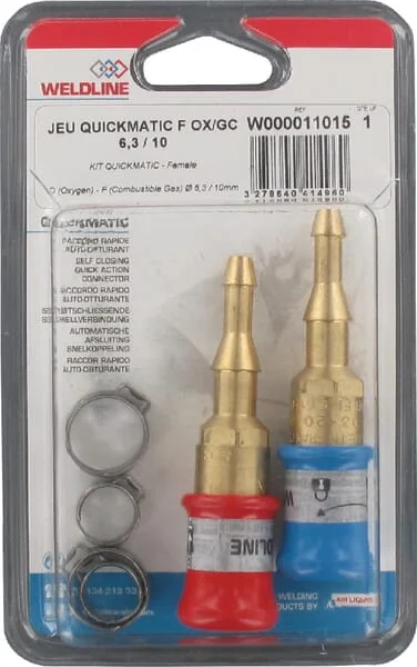 Air Liquide - WP11015 - Satz O/C Schnellkupplung 6 bis 10mm