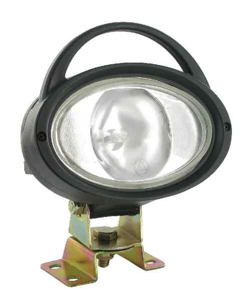 Ajba - LA08011 - Arbeitsscheinwerfer Halogen, Oval, 12v, Transparent, Aufschraubbar, Ajba