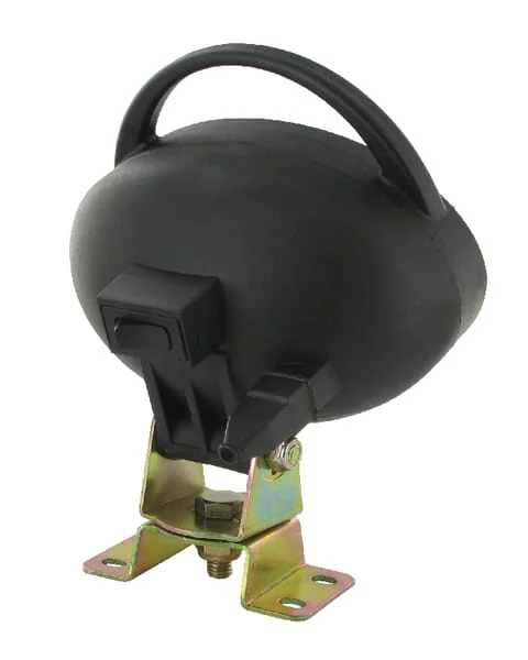 Ajba - LA08011 - Arbeitsscheinwerfer Halogen, Oval, 12v, Transparent, Aufschraubbar, Ajba