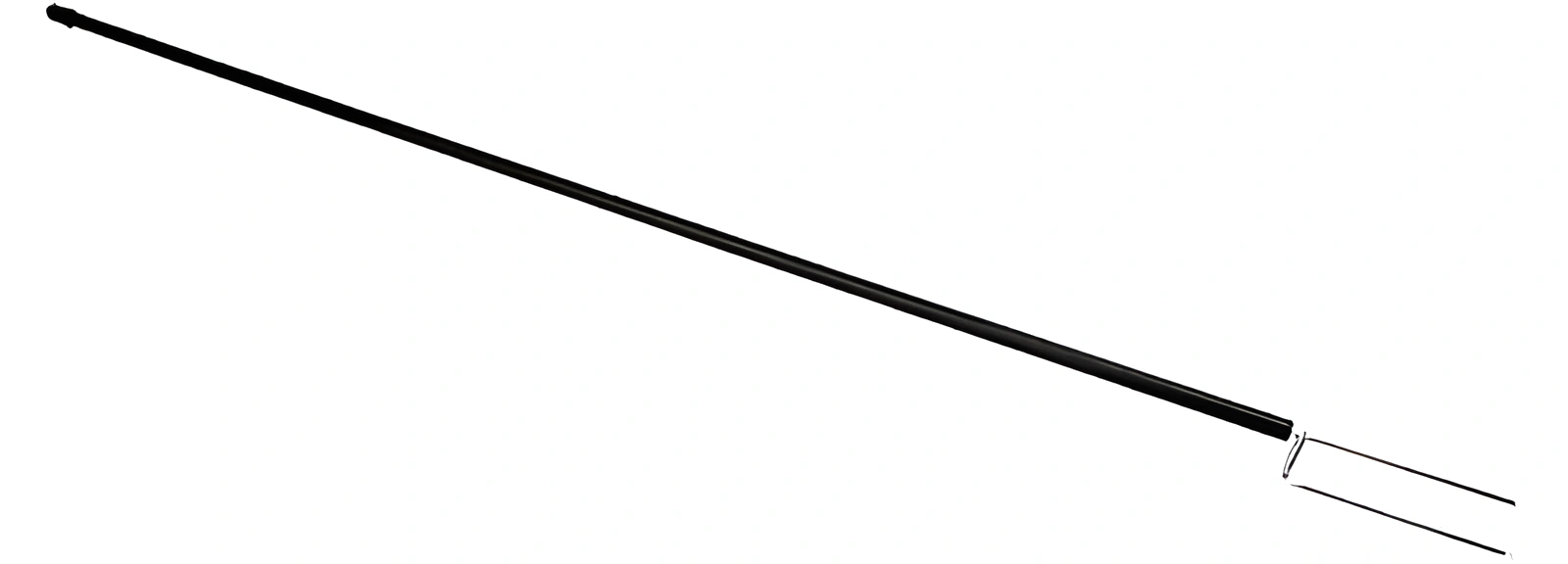 AKO - 27279 - Ersatzpfosten Schwarz, 105cm, Doppeldorn Schafzaun