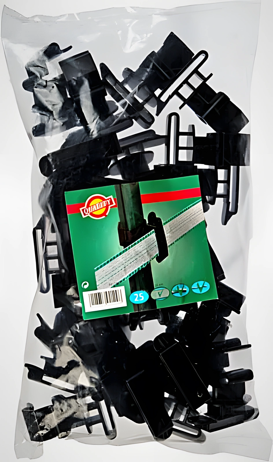 AKO - 441183 - Bandisolator Schwarz 25 Stück